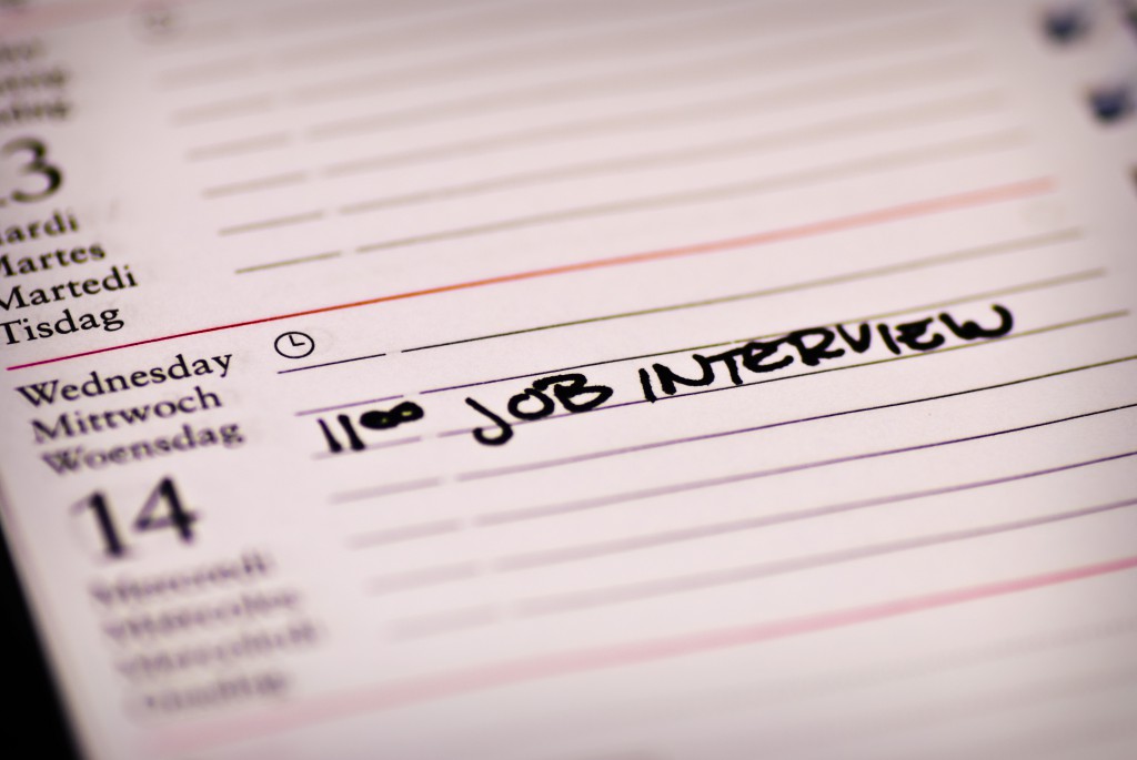 Job interview note