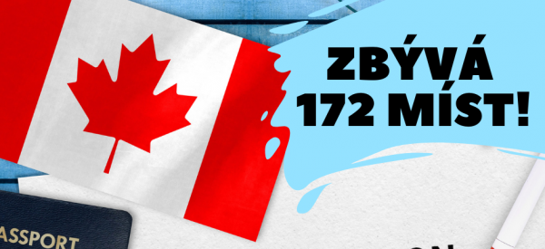 Working holiday víza do Kanady – JEŠTĚ JICH ZBÝVÁ 172!